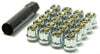 Wheel Mate 31886C Muteki Open End Lug Nuts - Chrome 12x1.50