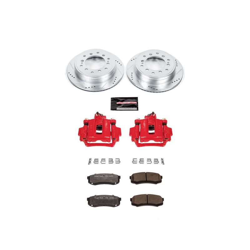 PowerStop fits Toyota 10-14 FJ Cruiser Rear Z36 Truck & Tow Brake Kit w/Calipers