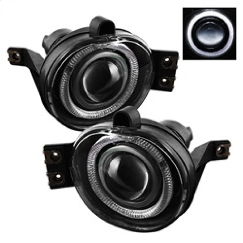 Spyder 5021250 DODGE fits RAM 1500 2005 Halo Projector Fog Lights w/swch Clear
