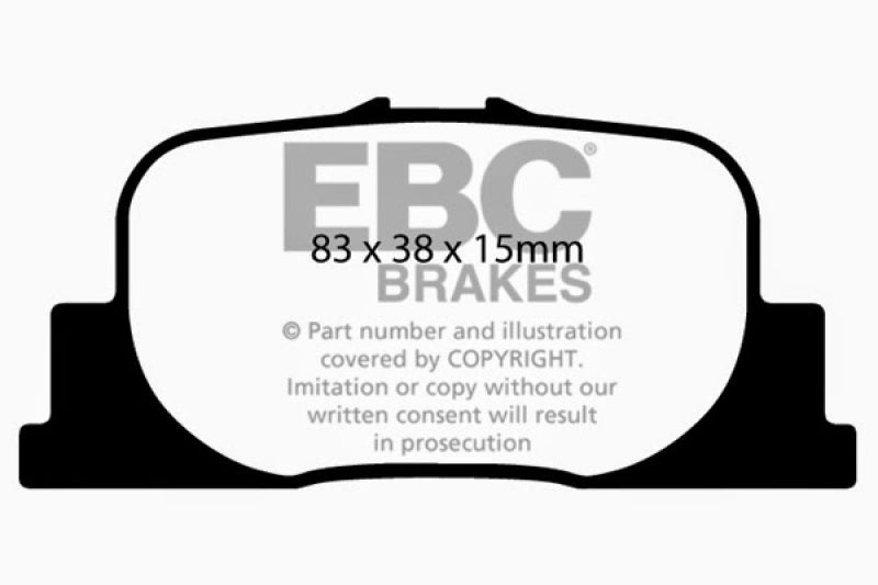 EBC DP21456 fits Lexus 00-01 ES300 3.0 Greenstuff Rear Brake Pads