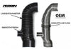 Perrin Performance PSP-INT-410BK PERRIN fits Subaru WRX/STI Turbo Inlet Hose 3in