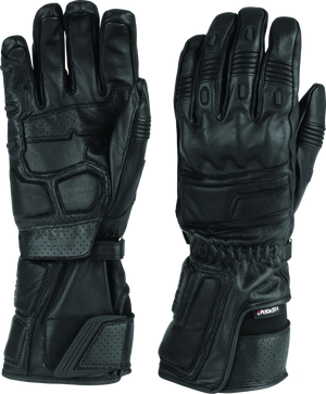 FIRSTGEAR Himalayan Long Gloves Black - Small