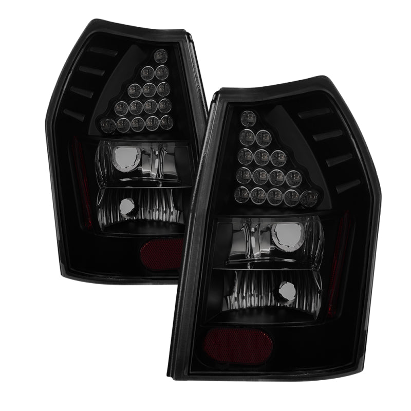 xTune 9036576 fits Dodge Magnum 05-08 LED Tail Lights - Black Smoked ALT-JH-DMA