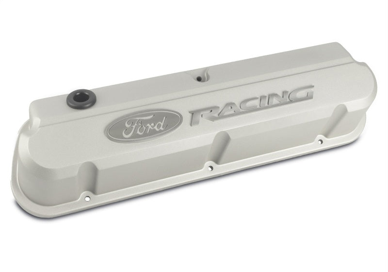 fits Ford 302-137 Racing 289-351 Slant Edge Gray Valve Cover