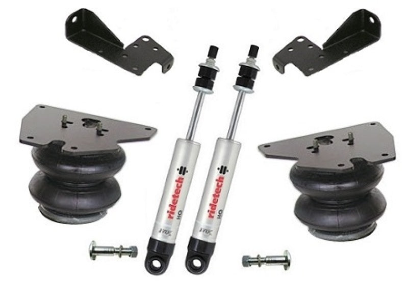 Ridetech 11330910 fits Chevy 63-72 C10 Front CoolRide Kit with HQ Series Shocks for use with StrongArms