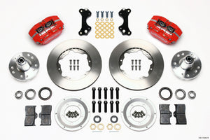 Wilwood 140-13345-R Dynapro Dust-Boot Front Kit 11.00in Red WWE ProSpindle