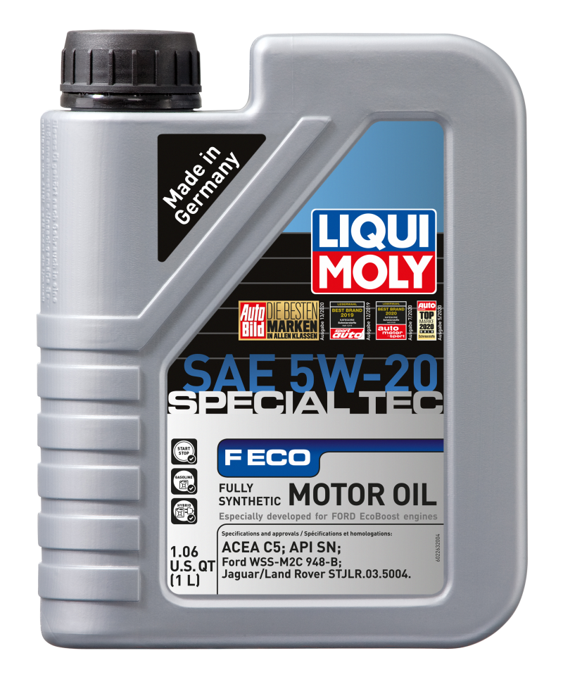 LIQUI MOLY 2263 1L Special Tec F ECO Motor Oil SAE 5W20