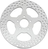 Bikers Choice 619974 00-17 Big Twin 11.5 In Polished Rear 5 Spoke Drilled Stnle