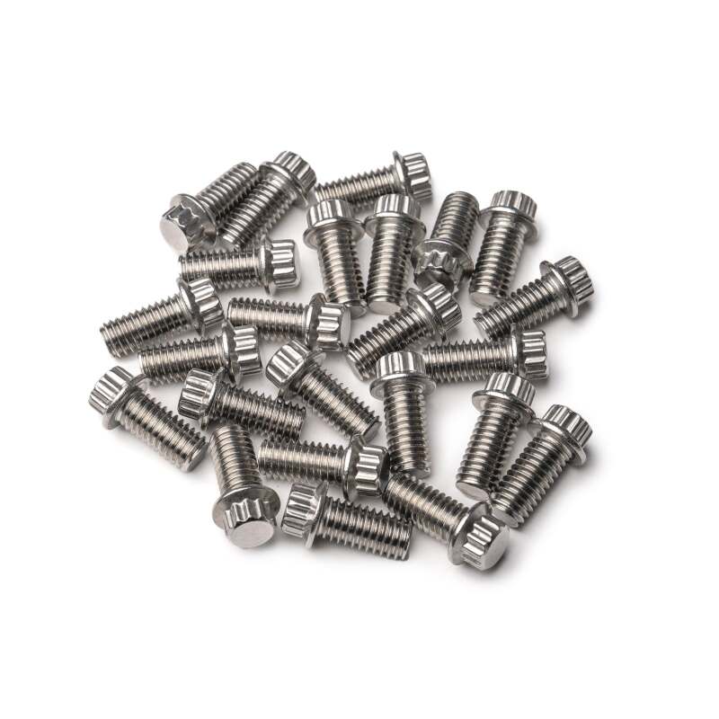 Method Wheels BT-BOLT 12P SS KIT Method Lip Bolt - 12 Point - Stainless Steel - 3/8-16 x 0.59 - Kit