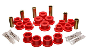 Energy Suspension 11.3108R 04-07 fits Mazda RX8 Red Rear Lateral/Trailing Arm Bushings