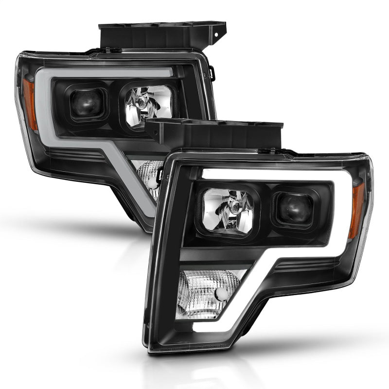 ANZO 111443 2014 fits Ford 09-20 F-150 Projector Light Bar H.L Black Amber