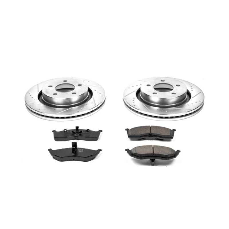 PowerStop K6179 fits Chrysler 00-04 Concorde Front Z23 Evolution Sport Brake Kit