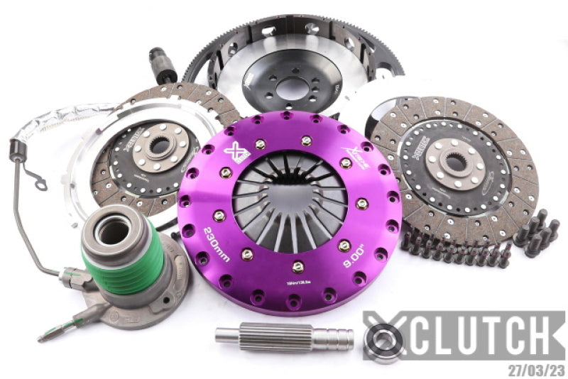 XClutch XKCR23683-2G 14-15 fits Chevrolet Camaro Z/28 7.0L 9in Twin Solid Organic Clutch Kit