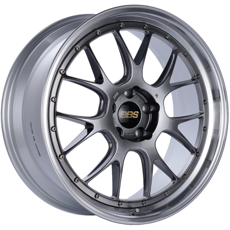 BBS LM325DBPK LM-R 21x9 5x120 ET32 Diamond Black Center Diamond Cut Lip Wheel -82mm PFS/Clip Required