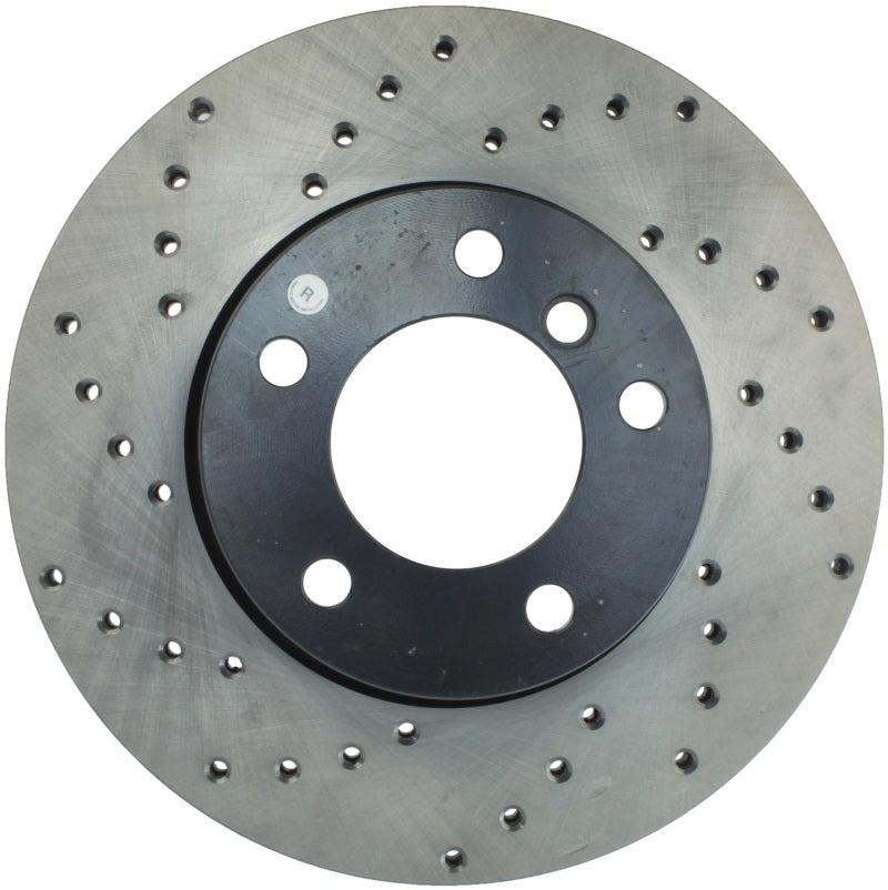Stoptech 128.34077R 08-10 BMW 128i Cross Drilled Right Front Rotor