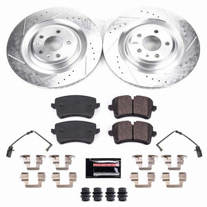 PowerStop K8486 2018 fits Audi S8 Rear Z23 Evolution Sport Brake Kit