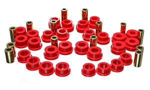 Energy Suspension 8.3130R 13 fits Scion FR-S / Subaru BRZ Red Front Control Arm Bushing Set