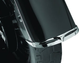 Kuryakyn 9013 Kuryakyn Fender Tip Front Leading Edge 90-17 Fat Boy Models Chrome