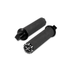 Burly Brand B13-1123BM Universal Hawk Footpeg Set Billet - Black Machined