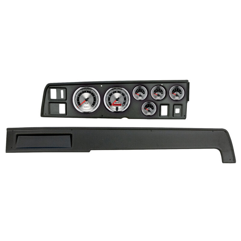 AutoMeter 2907-01 Autometer 68-70 fits Dodge Charger American Muscle Gauge Kit 6 Pc Tach/Mph/Fuel/Oilp/Wtmp/Volt