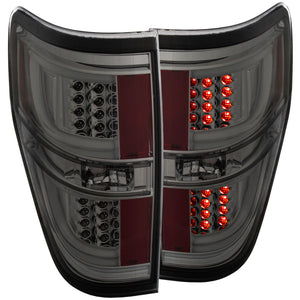 ANZO 311258 2009-2013 fits Ford F-150 LED Taillights Smoke