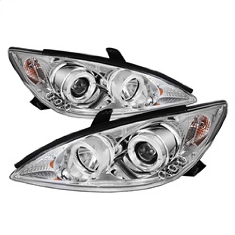 Spyder 5064318 fits Toyota 02-06 Camry Projector Headlights LED Halo LED Chrome