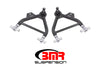 BMR AA039H Mustang Lower A-Arms (Coilover Only) w/ Adj. Rod End Tall Ball Joint - Black Hammertone