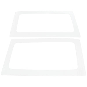 DEI  50154 fits Jeep 11-18 Wrangler JK 2-Door Boom Mat Rear Side Window Trim - 2