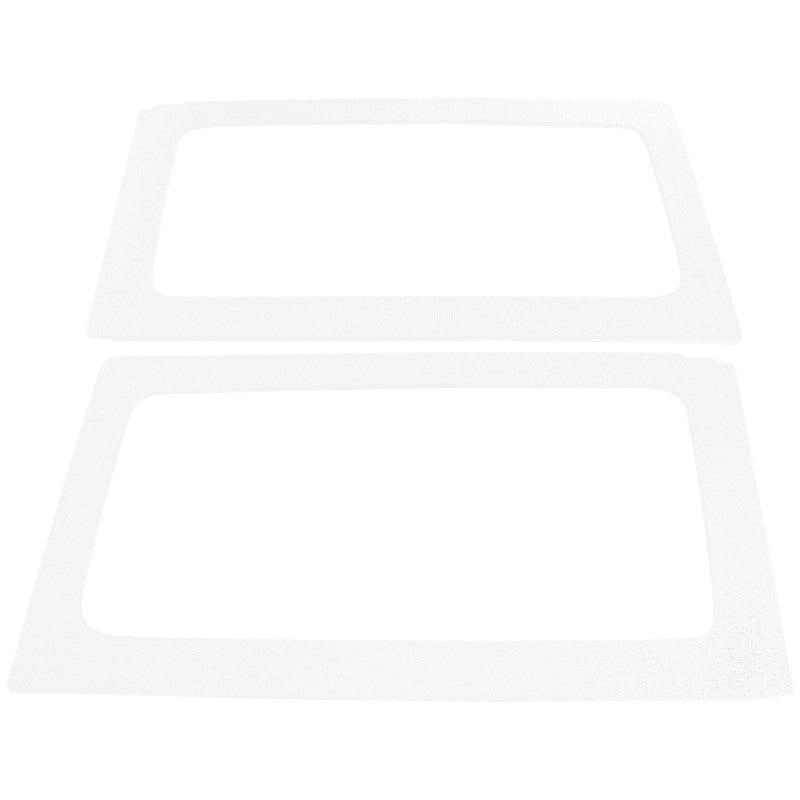 DEI  50154 fits Jeep 11-18 Wrangler JK 2-Door Boom Mat Rear Side Window Trim - 2