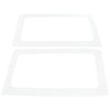 DEI  50154 fits Jeep 11-18 Wrangler JK 2-Door Boom Mat Rear Side Window Trim - 2
