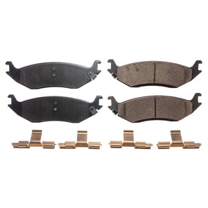 PowerStop fits Chrysler Aspen Rear Z17 Evolution Ceramic Brake Pads w/Hardware