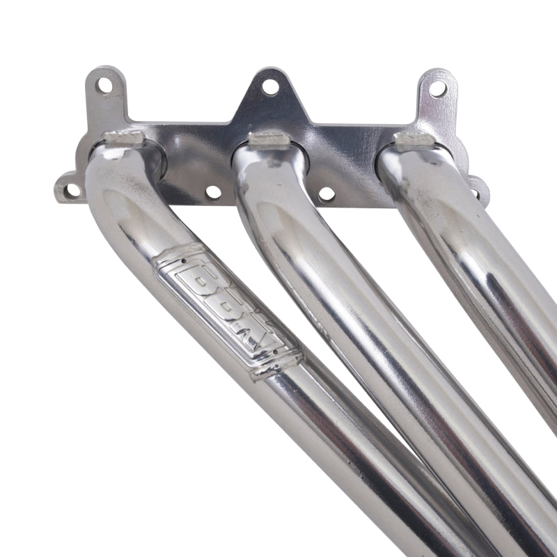 BBK  40410 Camaro V6 Long Tube Exhaust Headers With Converters - 1-5/8 Silver Ce