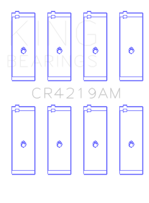 KING KINGCR4219AM0.75 fits KING CR4219AM0.75 Engine Bearings fits Toyota 1Rz (S