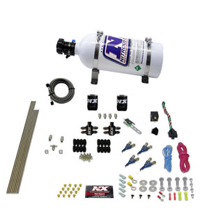 Nitrous Express 80004EFI-05 4 Cyl Gasoline EFI Nitrous Kit (50-250HP) w/5lb Bott