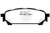 EBC DP21687 fits Saab 04-06 9-2X 2.0 Turbo Greenstuff Rear Brake Pads