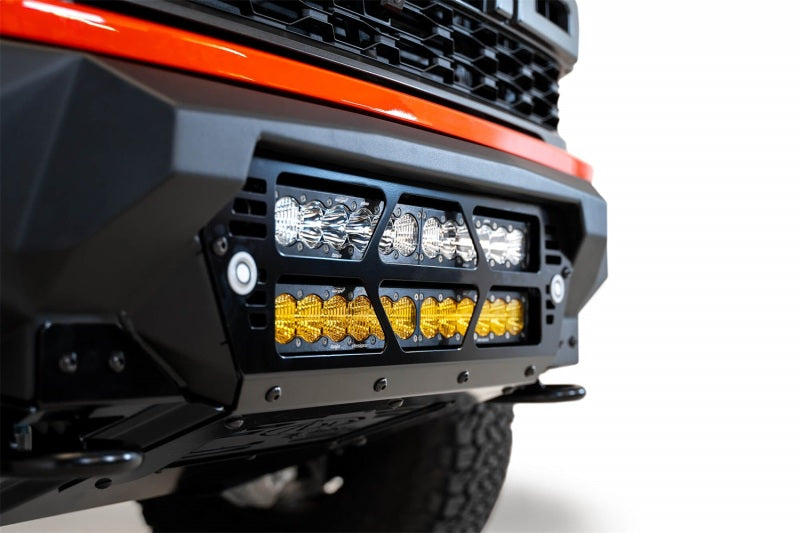 Addictive Desert Designs F210012140103 2021+ fits Ford Raptor Bomber Front Bumper w/ Dual 20IN LED Mounts