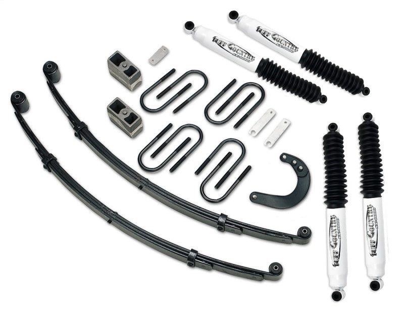 Tuff Country 14740KN 88-91 fits Chevy Suburban 3/4 Ton 4x4 4in Lift Kit EZ-Ride (SX8000 Shocks)