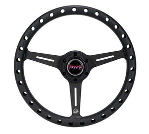 NRG RST-072-BK RST-072-BK Aluminum Steering Wheel 330mm - Extra Light -