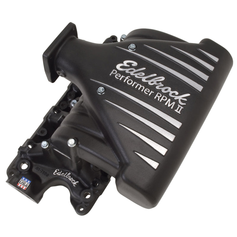 Edelbrock 71233 Intake Manifold fits Ford Mustang 5 0L Performer RPM II Manifold Black Finish