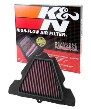K&N Engineering KA-1111 K&N 11-13 fits Kawasaki Z1000 1000/ ZX1000 Ninja / 11-12 Z1000 SX / 12 Versys 1000 Replacement Air Filter