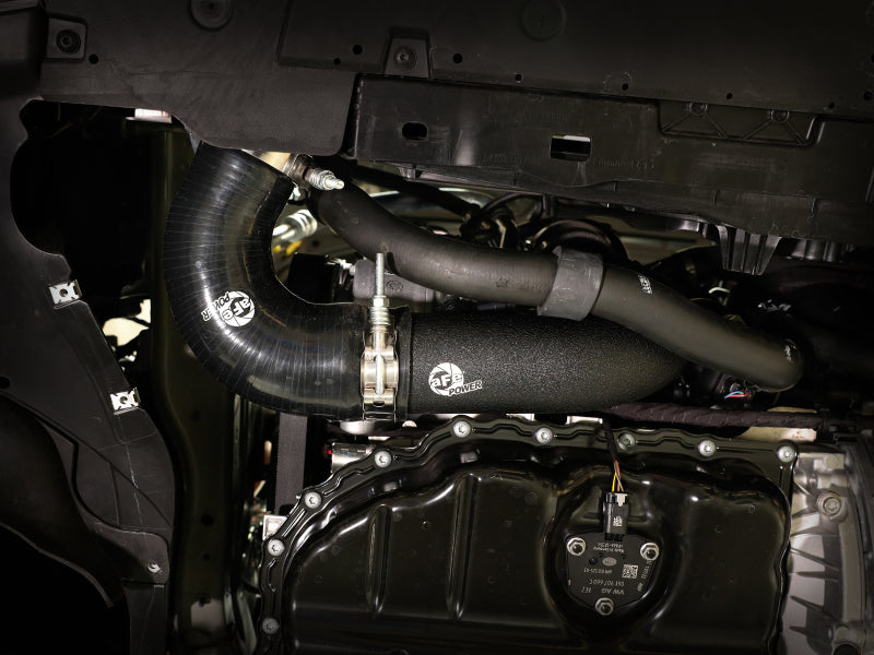 AFE 46-20609-B unner 2.75in Aluminum Cold Charge Pipe Black fits VW GTI (MKVIII