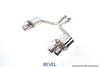 Revel T70181AR Medallion Touring-S Catback Exhaust - Dual Muffler / Quad Tip 201