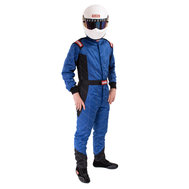 Racequip 91609269 Blue Chevron-5 Suit SFI-5 - XLG