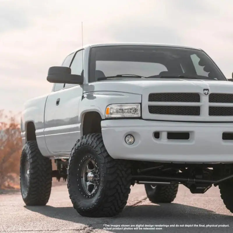 AlphaRex 880351 94-01 fits Dodge Ram 1500 NOVA LED Headlights Chrome w/ Activ. Light Seq. Signal and SB DRL