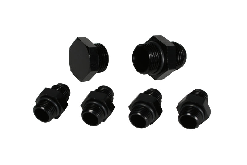 Aeromotive  15202 A4 Regulator Fitting Kit (for two (2) carbs) (4) AN-06/(1) AN-