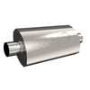 QTP 12250 2.5in Weld-On 304SS AR3 Muffler