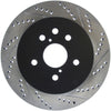 Stoptech 127.44141L Power Slot 06-11 fits Lexus GS Series / 06-12 IS350 Rear Left Drilled & Slotted Rotor