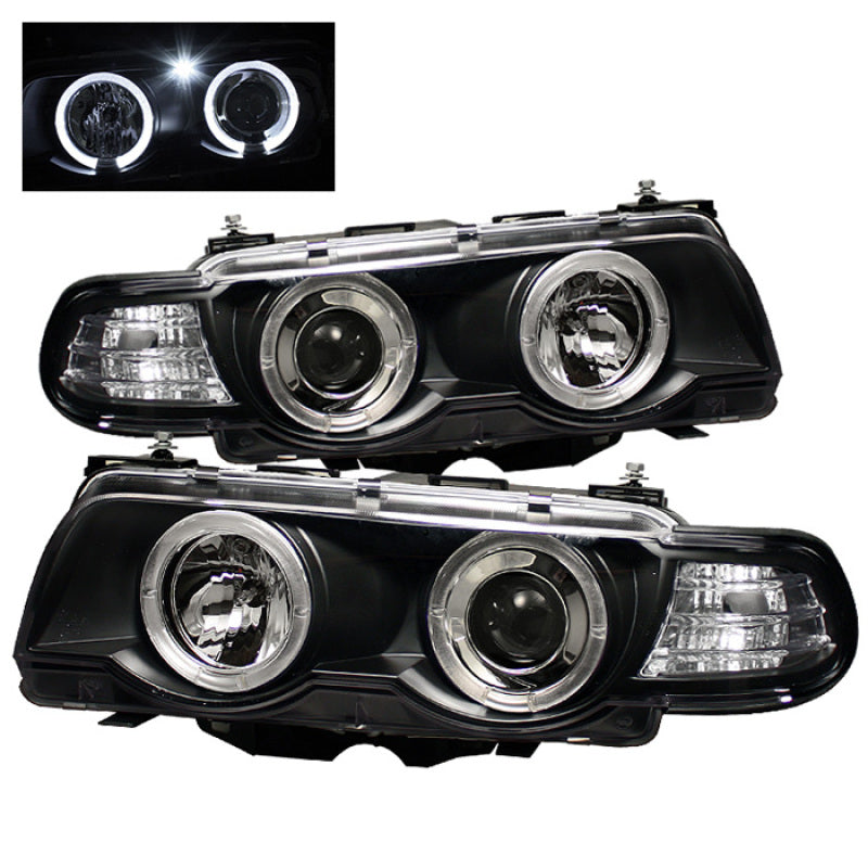 Spyder 5008862 fits BMW 99-01 E38 7-Series Projector Headlights 1PC Xenon- LED