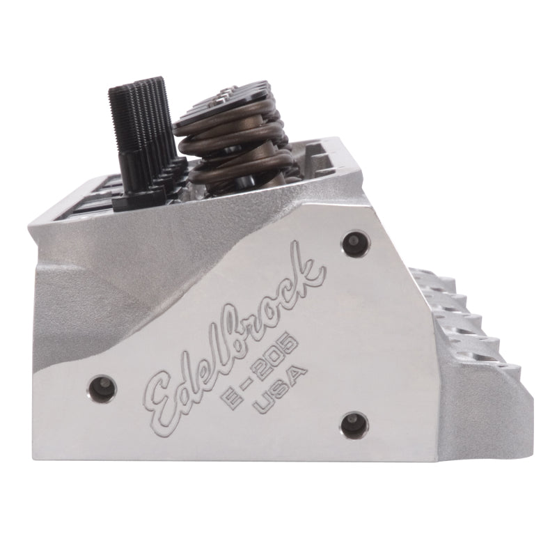 Edelbrock 5027 1Pr SBF Cyl Head E-205 2 08 Intake Complete Assembled w/ Springs