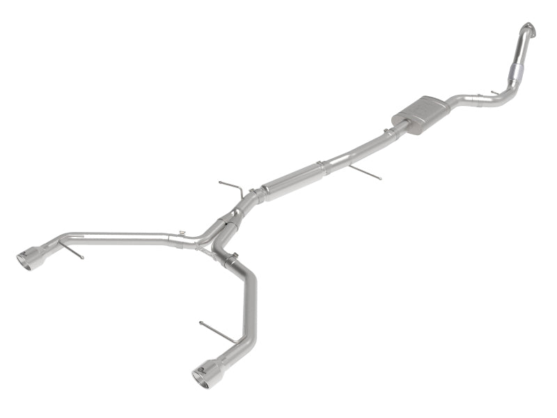 AFE 49-36420-P fits Audi A4 (B9) MACH Force-Xp 3in to 2.5in 304 SS Cat-Back Exh